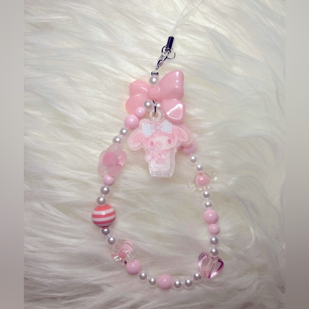 New My Melody Phone Charm